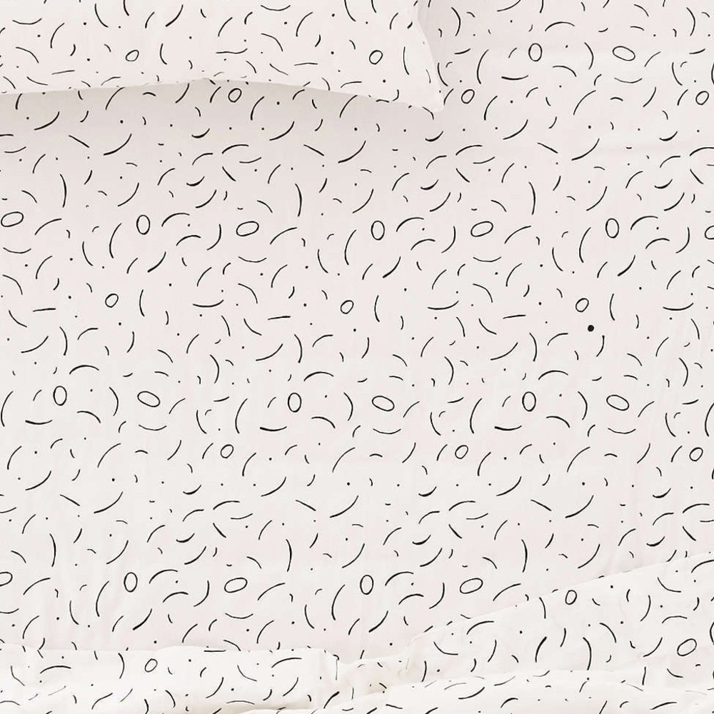 Urban Outfitters Almeda Markings Fitted Sheet Twin Lot of 2